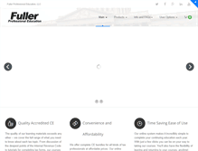 Tablet Screenshot of fulleredu.com
